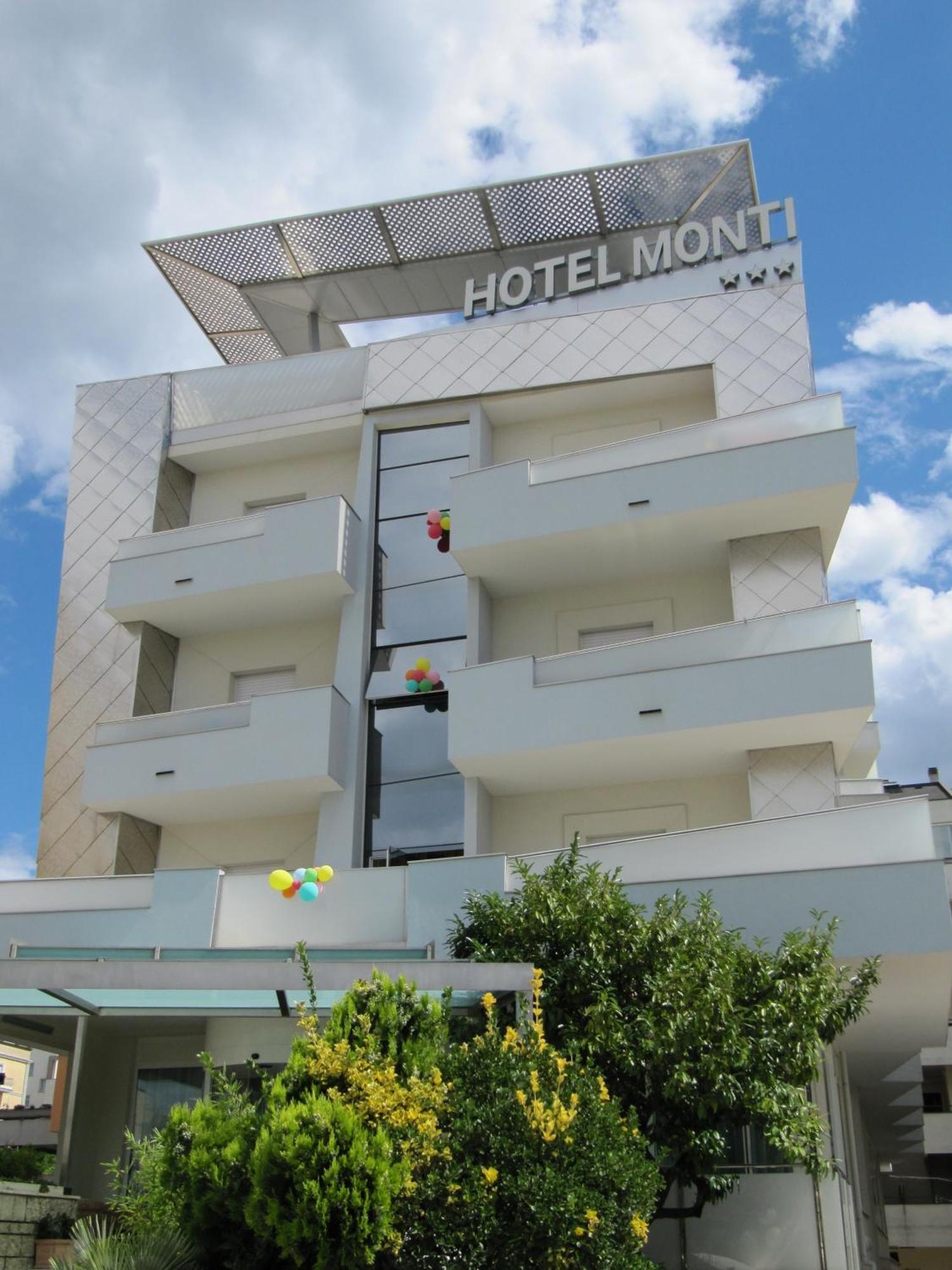 Hotel Monti Rimini Exterior foto